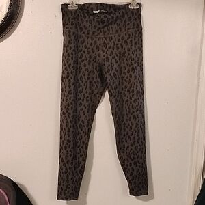 Crazy 8 Brown and Black Leggings with Animal Print